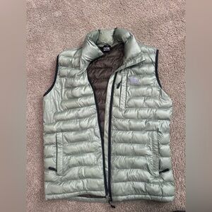 The North Face Men's Olive Puffer Vest